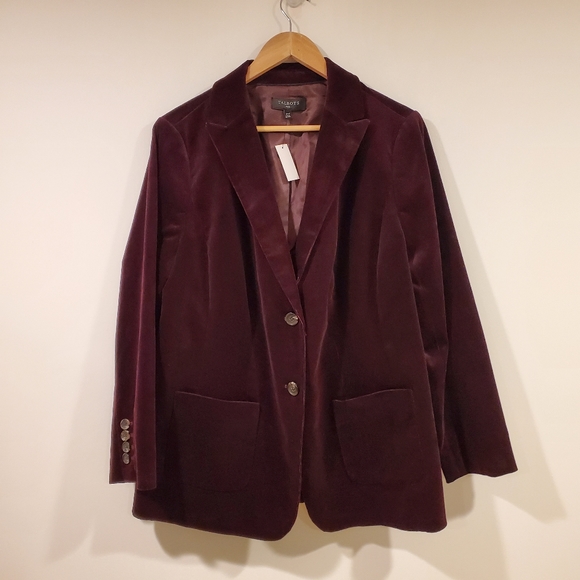 Talbots Jackets & Blazers - NEW Talbots Plus Corduroy Jacket Women's Size 14W